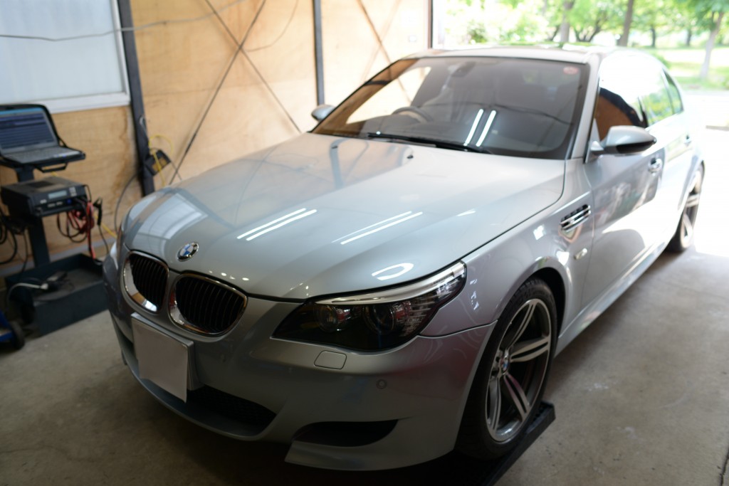 BMW E60 M5 ABS修理｜栃木県からご来店