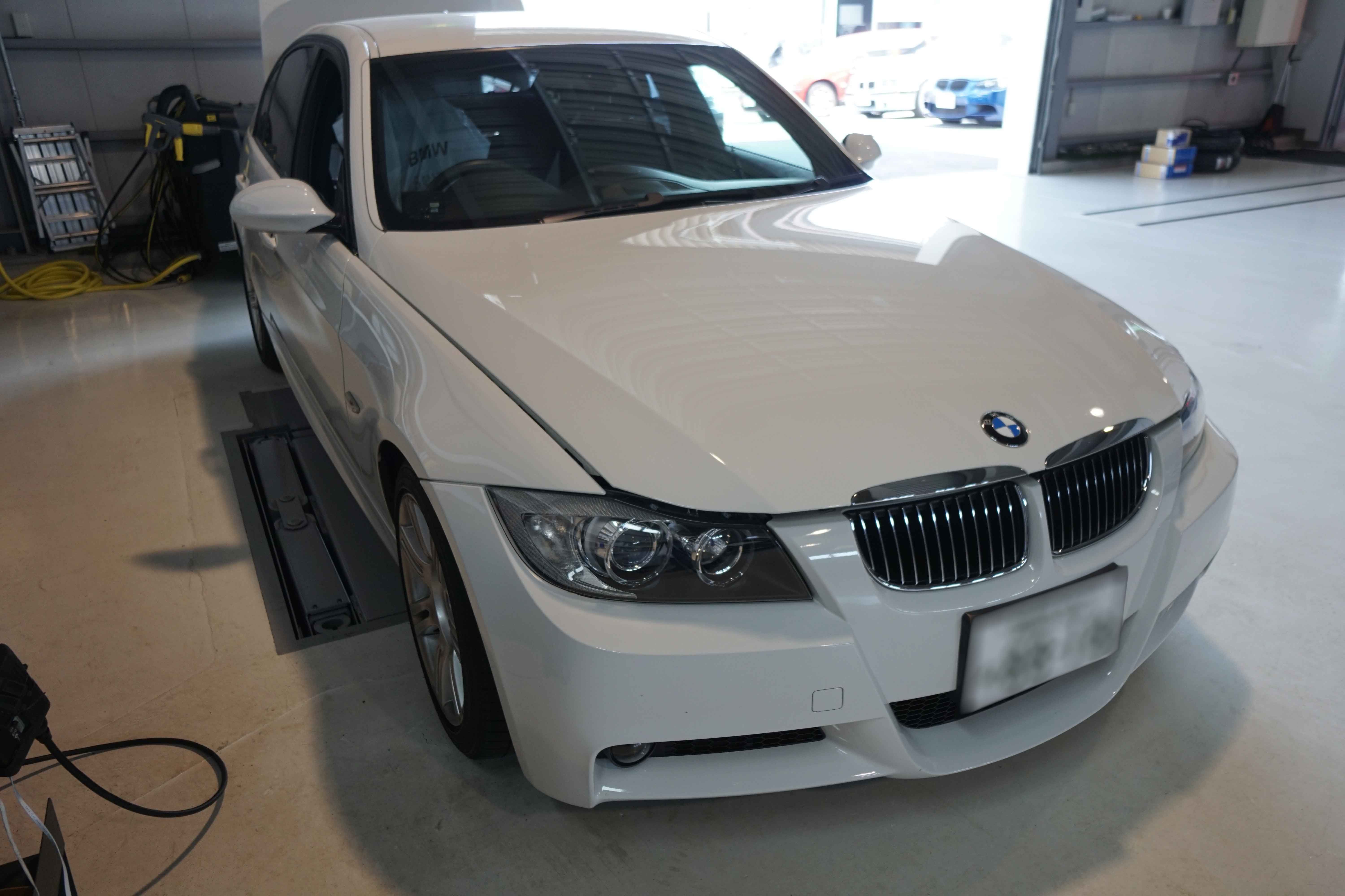 BMW E90 ABSランプ点灯 九州福岡県からご来店 ABS修理のお店Jスクエア