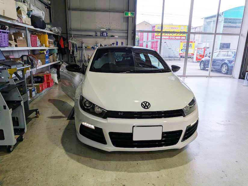 VW シロッコ ABSランプ点灯修理｜他社で入庫を断られてしまったケース【埼玉県から】