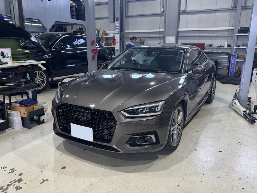 アウディ A5 ブレーキ警告灯点灯・ディーラーさん見積もり63万超｜故障コードC123EF0