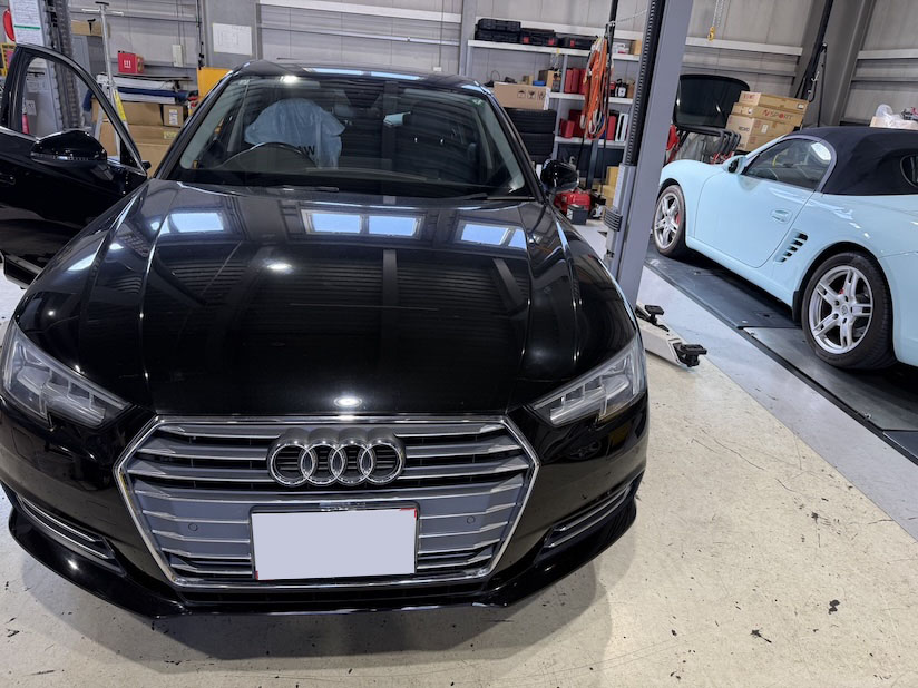 【アウディA4 ABS警告灯点灯】C123EF0 ハイドロリックブレーキサーボリミット修理｜静岡県より